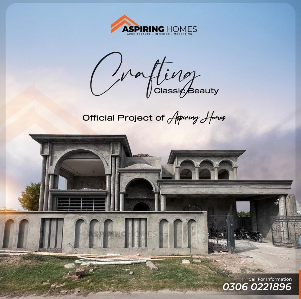 Neo-Classical Residence Construction — Matta, KPK